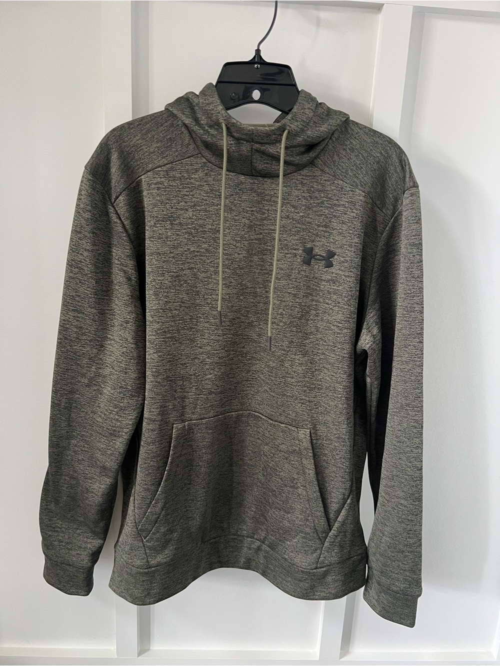 Under Armour Men's Olive Green Hooded Sweatshirt
